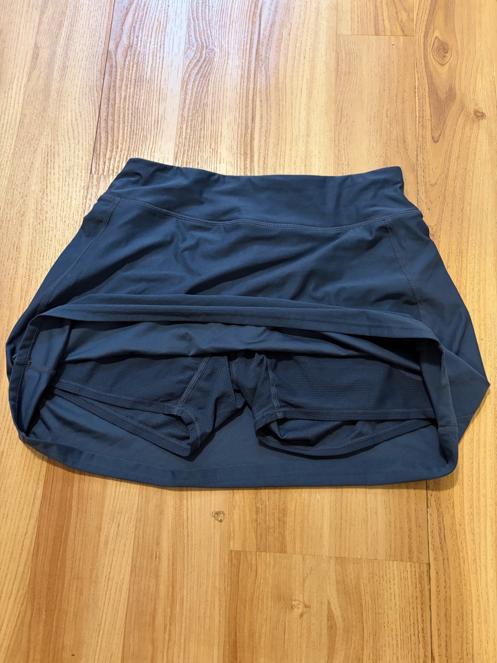 Navy Performance Skort with Inner Shorts